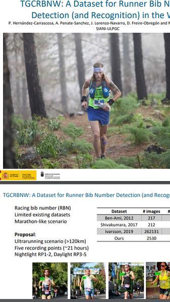 TGCRBNW: A dataset for runner bib number detection (and recognition) in the wild