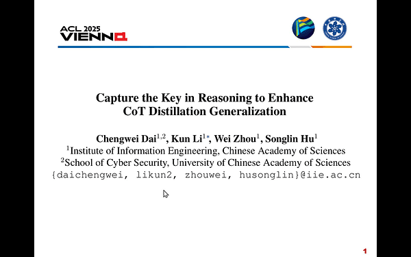 Capture the Key in Reasoning to Enhance CoT Distillation Generalization
