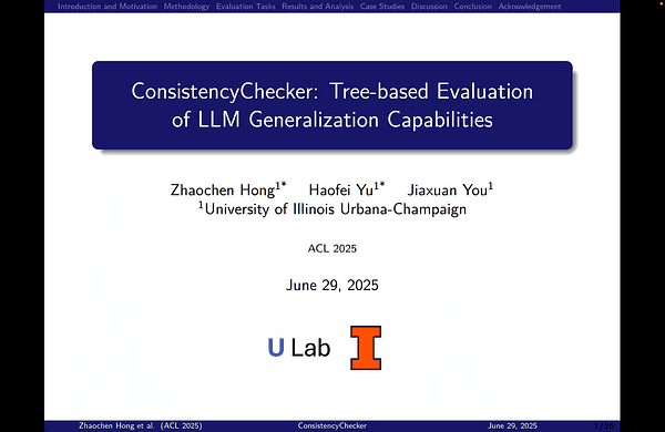 ConsistencyChecker: Tree-based Evaluation of LLM Generalization Capabilities