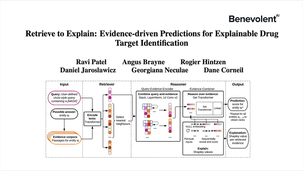 Retrieve to Explain: Evidence-driven Predictions for Explainable Drug Target Identification