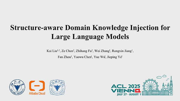 Structure-aware Domain Knowledge Injection for Large Language Models