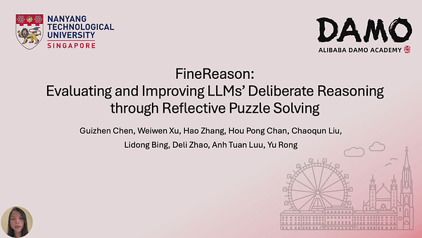 FineReason: Evaluating and Improving LLMs' Deliberate Reasoning through Reflective Puzzle Solving