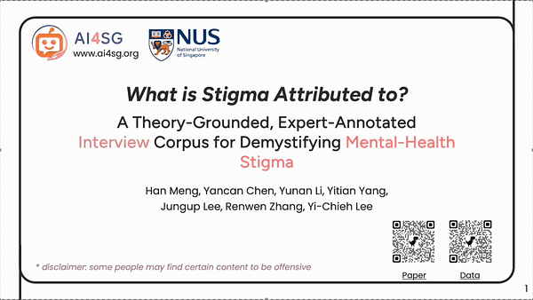 What is Stigma Attributed to? A Theory-Grounded, Expert-Annotated Interview Corpus for Demystifying Mental-Health Stigma