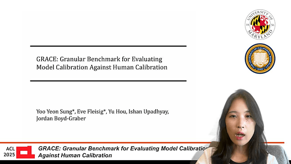 GRACE: A Granular Benchmark for Evaluating Model Calibration against Human Calibration