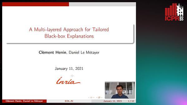 A Multi-layered Approach for Tailored Black-box Explanations