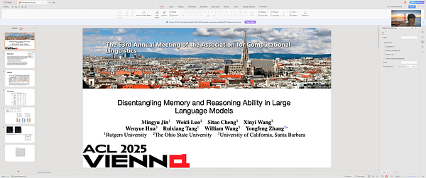 Disentangling Memory and Reasoning Ability in Large Language Models
