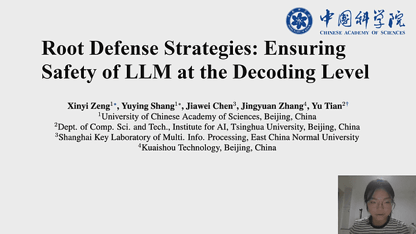 Root Defense Strategies: Ensuring Safety of LLM at the Decoding Level