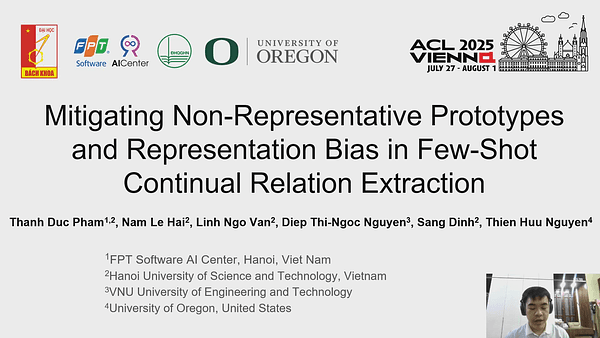 Mitigating Non-Representative Prototypes and Representation Bias in Few-Shot Continual Relation Extraction