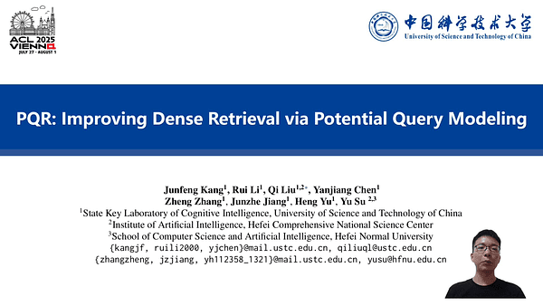 PQR: Improving Dense Retrieval via Potential Query Modeling