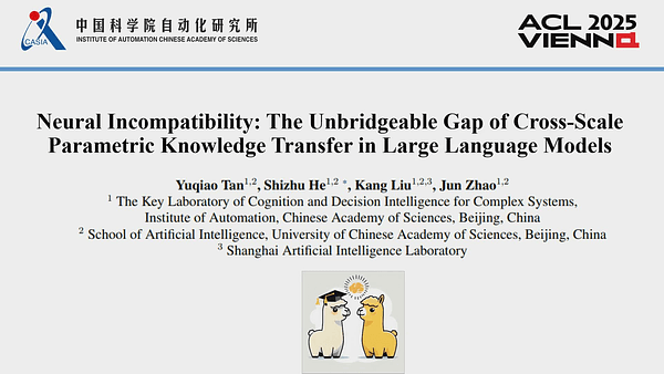 Neural Incompatibility: The Unbridgeable Gap of Cross-Scale Parametric Knowledge Transfer in Large Language Models