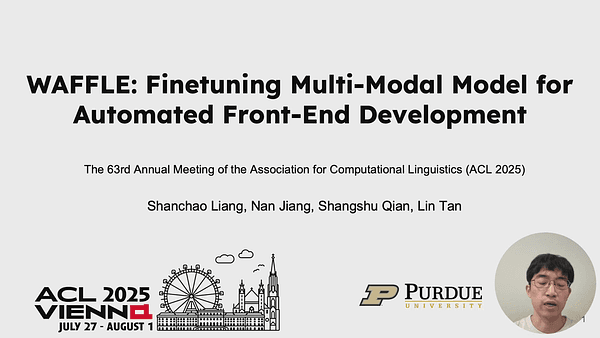WAFFLE: Fine-tuning Multi-Modal Model for Automated Front-End Development