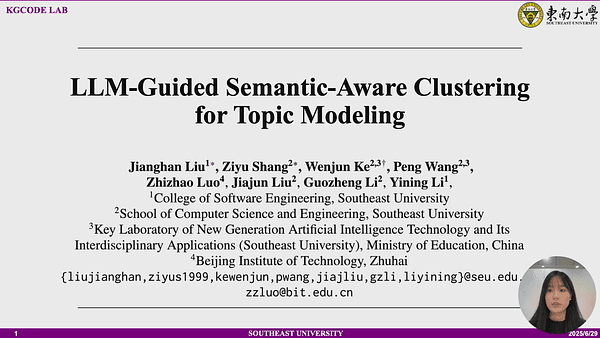 LLM-Guided Semantic-Aware Clustering for Topic Modeling