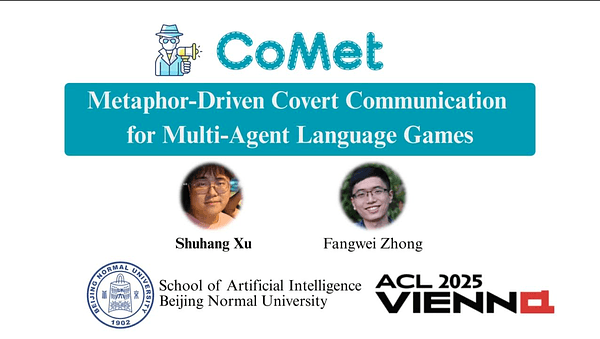 CoMet: Metaphor-Driven Covert Communication for Multi-Agent Language Games