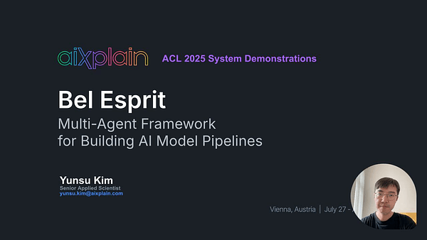 Bel Esprit: Multi-Agent Framework for Building AI Model Pipelines