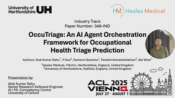 OccuTriage: An AI Agent Orchestration Framework for Occupational Health Triage Prediction