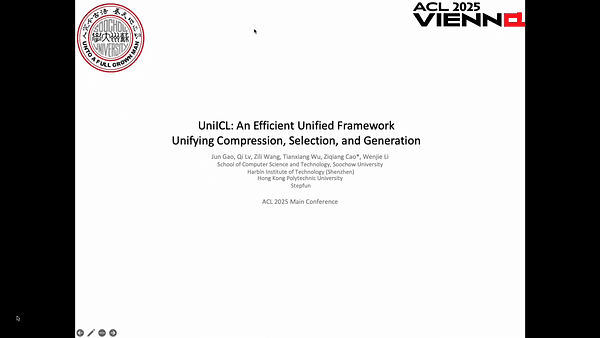 UniICL: An Efficient ICL Framework Unifying Compression, Selection, and Generation