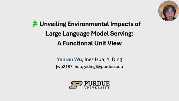Unveiling Environmental Impacts of Large Language Model Serving: A Functional Unit View