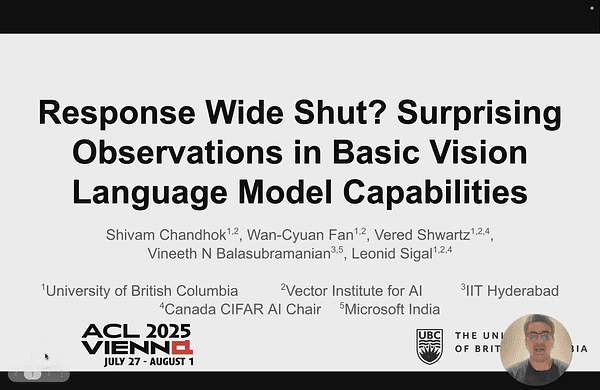 Response Wide Shut:Surprising Observations in Basic Vision Language Model Capabilities