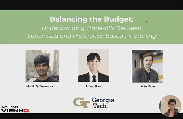 Balancing the Budget: Understanding Trade-offs Between Supervised and Preference-Based Finetuning