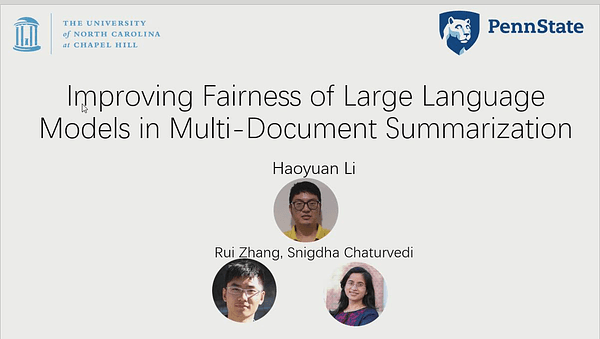 Improving Fairness of Large Language Models in Multi-document Summarization