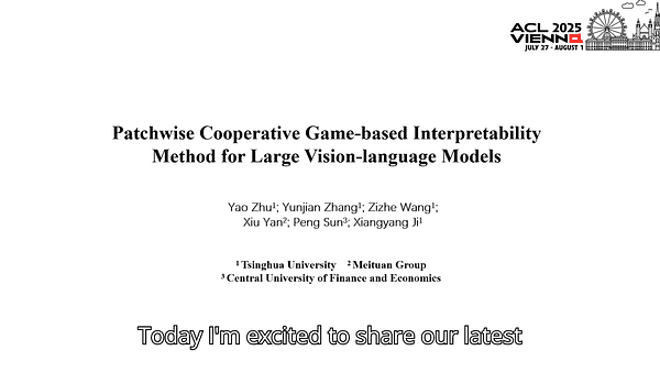 Patchwise Cooperative Game-based Interpretability Method for Large Vision-Language Models