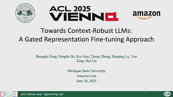 Towards Context-Robust LLMs: A Gated Representation Fine-tuning Approach
