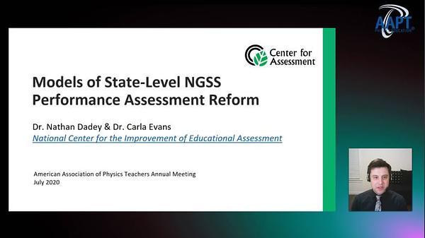 Models of State Level 3D Science Assessment Reform
