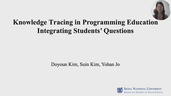 Knowledge Tracing in Programming Education Integrating Students' Questions