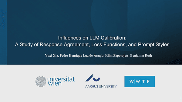 Influences on LLM Calibration: A Study of Response Agreement, Loss Functions, and Prompt Styles