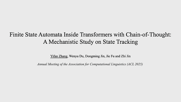 Finite State Automata Inside Transformers with Chain-of-Thought: A Mechanistic Study on State Tracking