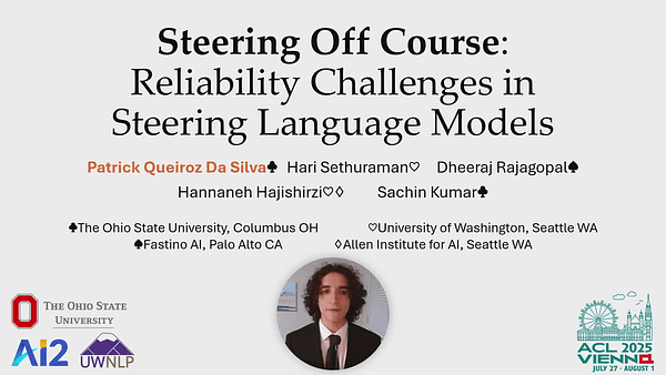Steering off Course: Reliability Challenges in Steering Language Models