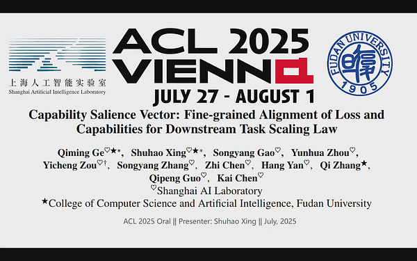 Capability Salience Vector: Fine-grained Alignment of Loss and Capabilities for Downstream Task Scaling Law