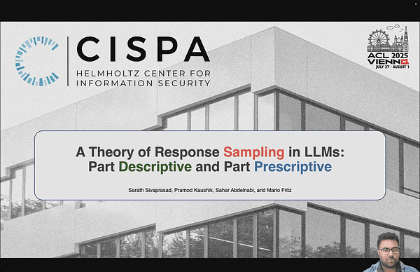 A Theory of LLM Sampling: Part Descriptive and Part Prescriptive