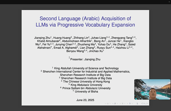 Second Language (Arabic) Acquisition of LLMs via Progressive Vocabulary Expansion