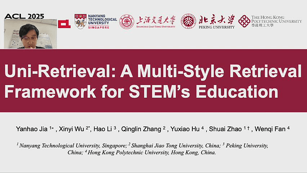 Uni-Retrieval: A Multi-Style Retrieval Framework for STEM's Education