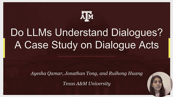 Do LLMs Understand Dialogues? A Case Study on Dialogue Acts
