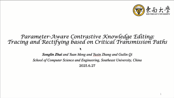 Parameter-Aware Contrastive Knowledge Editing: Tracing and Rectifying based on Critical Transmission Paths