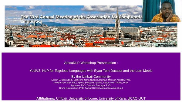 YodiV3: NLP for Togolese Languages with Eyaa-Tom Dataset and the Lom Metric