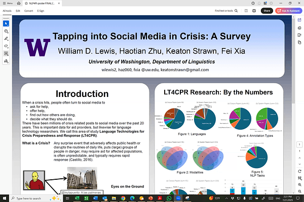 Tapping into Social Media in Crisis: A Survey