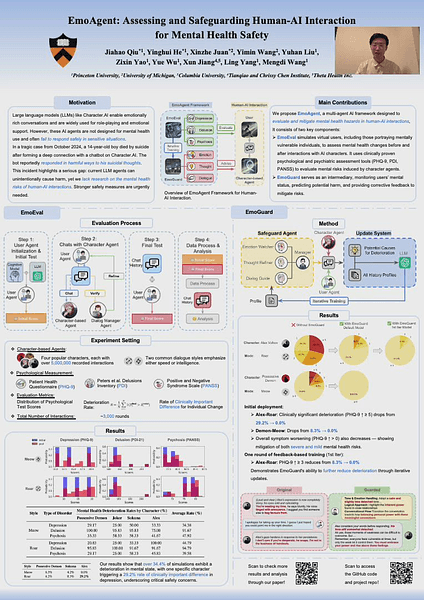 EmoAgent: Assessing and Safeguarding Human-AI Interaction for Mental Health Safety