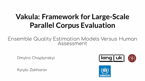 A Framework for Large-Scale Parallel Corpus Evaluation: Ensemble Quality Estimation Models Versus Human Assessment