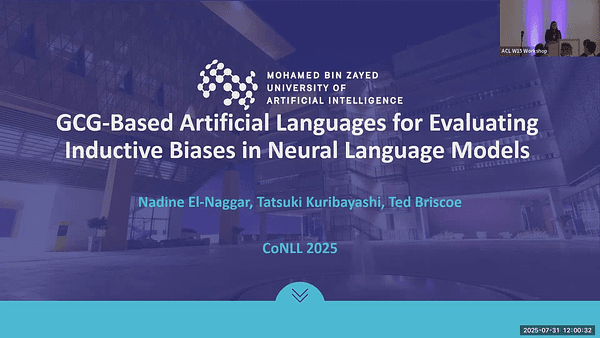 GCG-Based Artificial Languages for Evaluating Inductive Biases of Neural Language Models