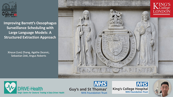 Improving Barrett's Oesophagus Surveillance Scheduling with Large Language Models: A Structured Extraction Approach