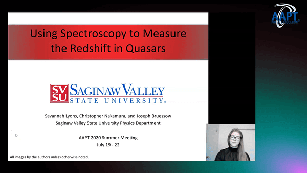 Using Spectroscopy to Measure the Redshift in Quasars
