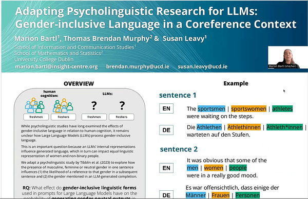 Adapting Psycholinguistic Research for LLMs: Gender-inclusive Language in a Coreference Context