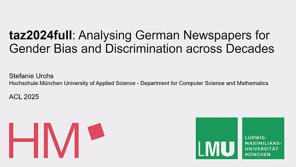 taz2024full: Analysing German Newspapers for Gender Bias and Discrimination across Decades