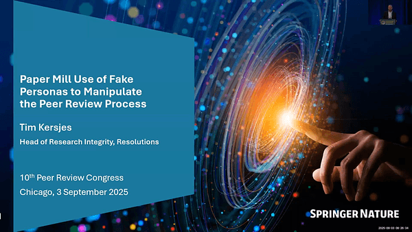 Paper Mill Use of Fake Personas to Manipulate the Peer Review Process