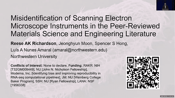 Misidentification of Scanning Electron Microscope Instruments in the Peer-Reviewed Materials Science and Engineering Literature