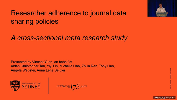 Researcher Adherence to Journal Data Sharing Policies: A Meta-Research Study