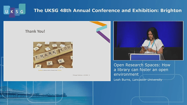 Open Research Spaces: How a library can foster an open environment